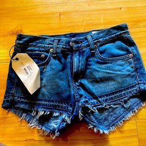 Rag& bone jean shorts